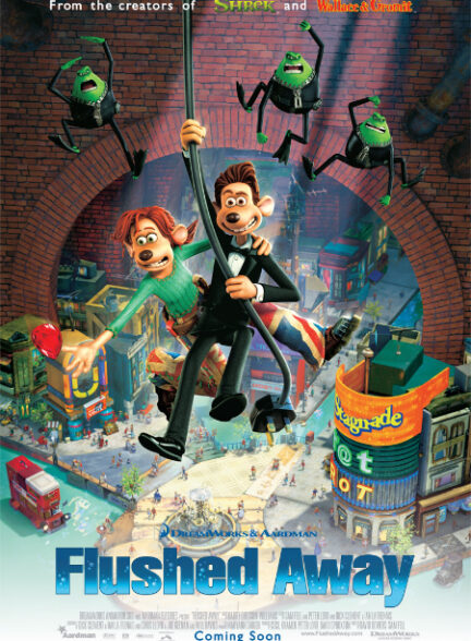 دانلود فیلم برآب‌رفته | Flushed Away