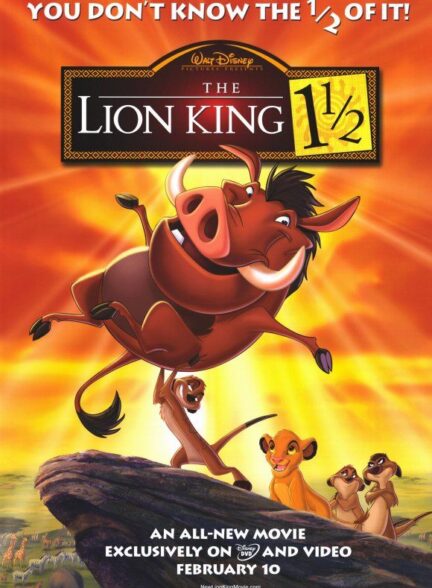 دانلود فیلم شیر شاه 3: هاکونا ماتاتا | The Lion King 3: Hakuna Matata