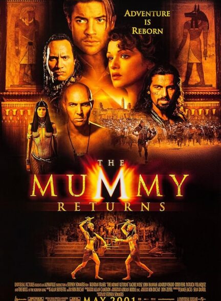 دانلود فیلم مومیایی برمی گردد | The Mummy Returns