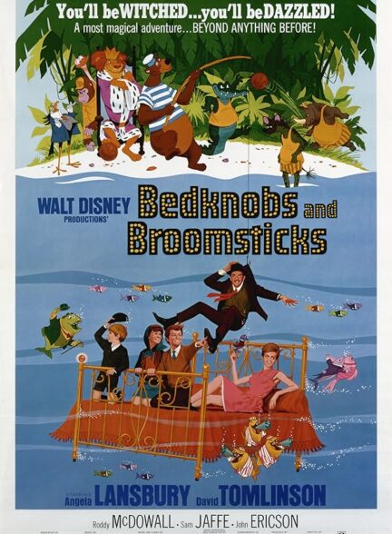 دانلود فیلم دستگیره تخت و جارو | Bedknobs and Broomsticks 1971