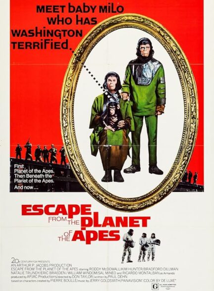 دانلود فیلم فرار از سیاره میمون ها | Escape from the Planet of the Apes