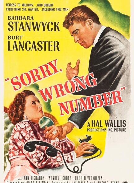 دانلود فیلم با عرض پوزش، شماره اشتباه است | Sorry, Wrong Number 1948