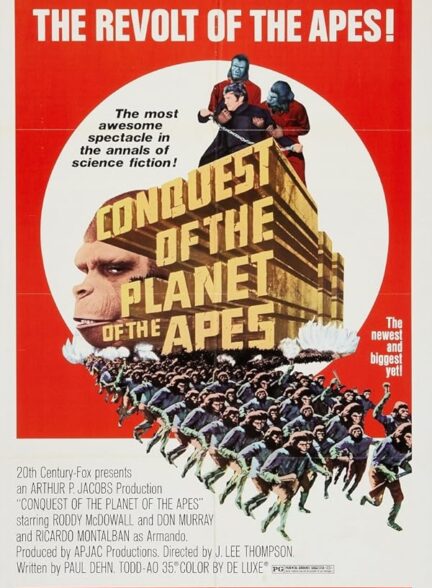 دانلود فیلم تسخیر سیاره میمون ها | Conquest of the Planet of the Apes