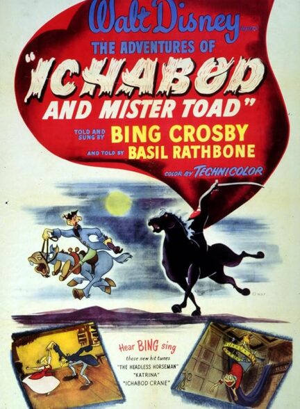 دانلود فیلم ماجراهای ایچابد و مستر وزغ | The Adventures of Ichabod and Mr. Toad 1949