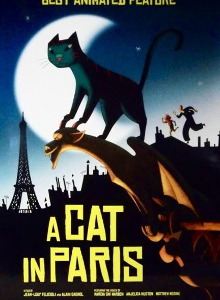 دانلود فیلم گربه ای در پاریس | A Cat in Paris 2010