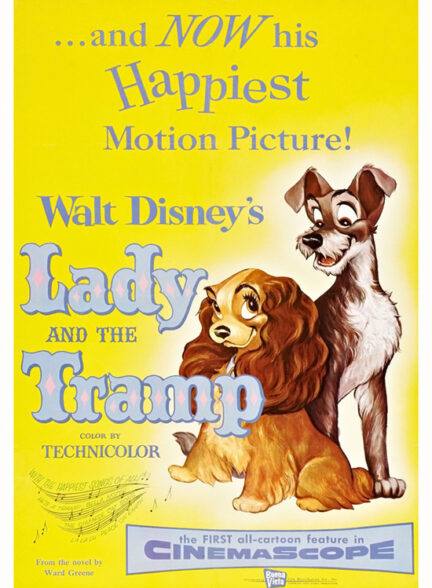 دانلود فیلم خانم و ولگرد | Lady and the Tramp 1955