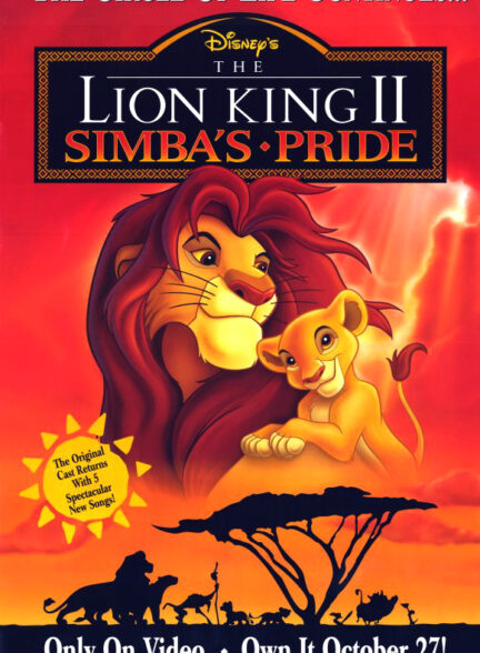 دانلود فیلم شیر شاه 2 |  The Lion King 2: Simba’s Pride 1998