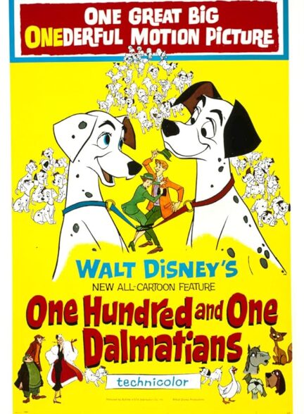 دانلود فیلم صد و یک دالماسی | One Hundred and One Dalmatians 1961