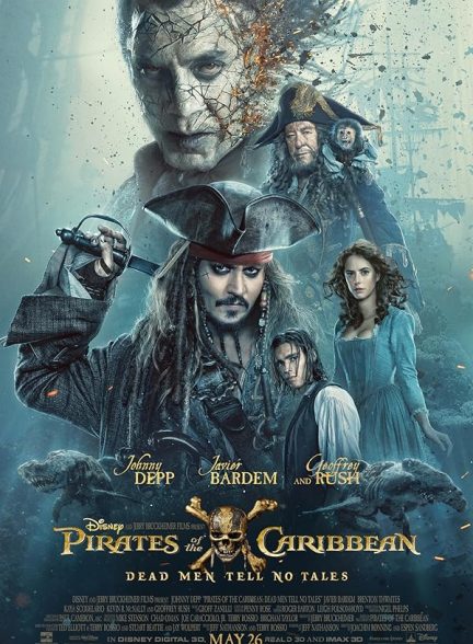 دانلود فیلم دزدان دریایی کارائیب: مرد مرده قصه نمی گوید | 2017 Pirates of the Caribbean: Dead Men Tell No Tales