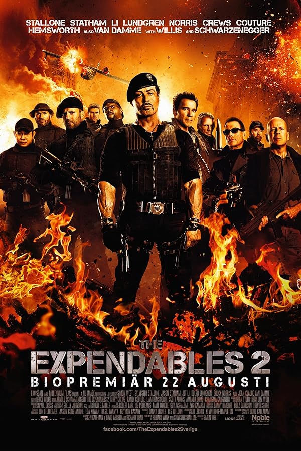 دانلود فیلم بی مصرف ها 2 | 2012 The Expendables 2