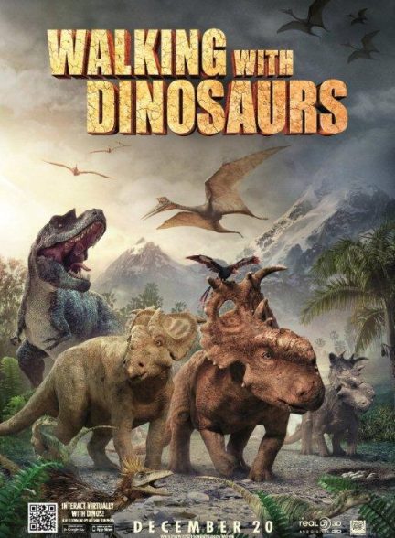 دانلود فیلم قدم زدن با دایناسورها سه بعدی | Walking with Dinosaurs 3D 2013