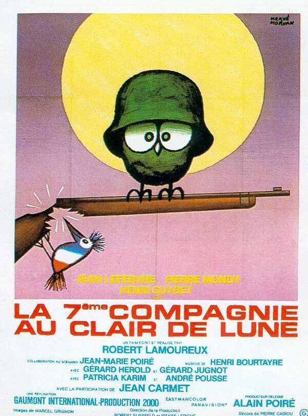 دانلود فیلم گروه هفتم در نور ماه | La 7ème compagnie au clair de lune 1977